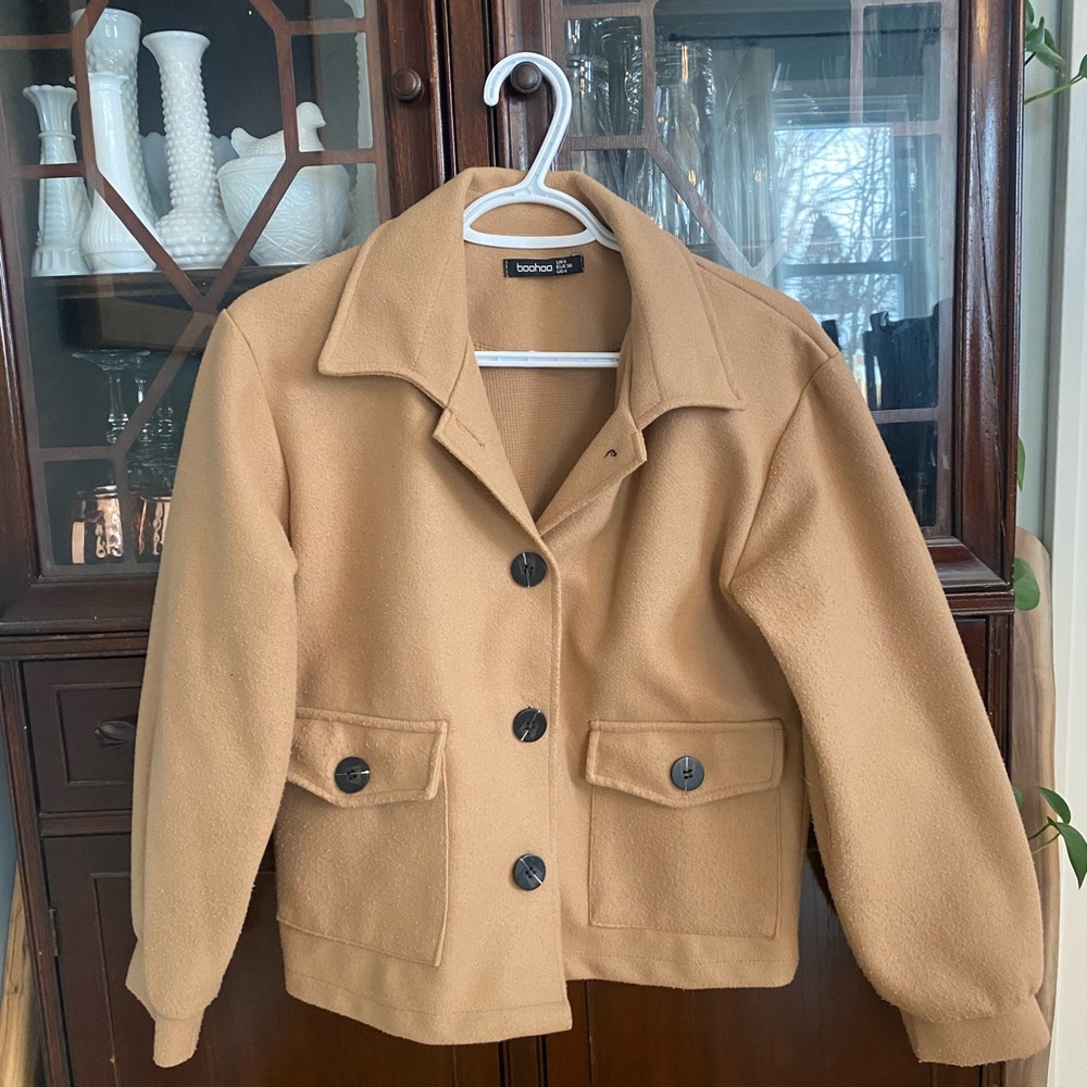 Boohoo button up jacket